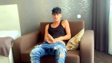 I Will Jerk off and Cum but You Not to Deserve to See Me Cum - Cum to the Sink From Behind