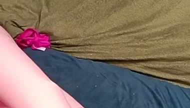 Amateur Harem Session POV - Hard Fucking and Heavy Cum on Painted Toes