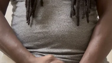 Cock and Balls in the Bathroom