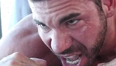 Lucan Leon And Billy Santoro In Muscle Stud Crushes Hairy Jocks Guts