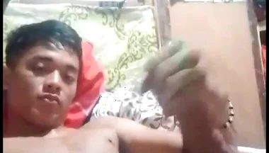 Filipino Twink Gets Covered in Hot Sticky Cum