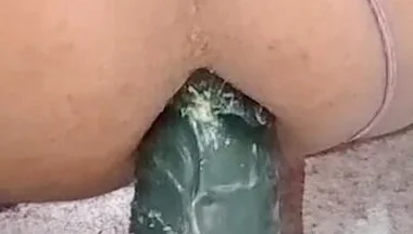 This Is the First Dildo This Huge I've Ever Tried to Swallow!