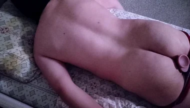 I'm in Bed, Masturbating My Ass
