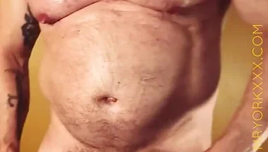 Oil, Flex, Stroke, Cum