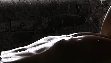 Jake tied down & jerked off!