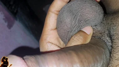 Indian Desi Boy Masterbating in Public Washroom and Giving Cumshot