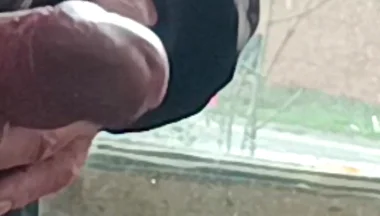 Masturbating and Cumming by the Window at Friend's House - Rockardglans