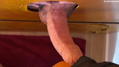 His Cock at the Gloryhole It Was Just Very Horny