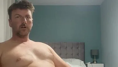 Horny Stepdaddy Wanks and Fingers Arse