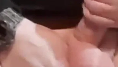 Watch This Tiny Cock Cum Super Hard Huge Cum Shot!