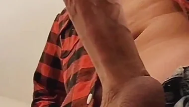 Massive Cock Delivers Massive Cumshot From Jeans