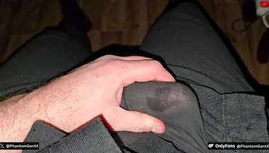 Phantomgentx - Muscular Stepdaddy Jerks His Thick Hairy Cock After Work