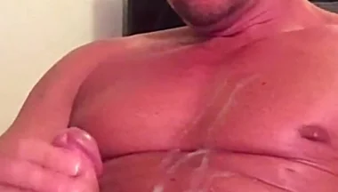 Cumshot on Chest