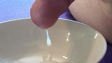 Young Ginger Uncut Dick Ruined Cum Floating