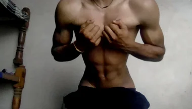 A Teen Boy Showing His Sexy Body