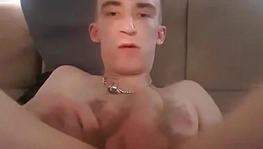 Skinny Lad with Huge Floppy Cock