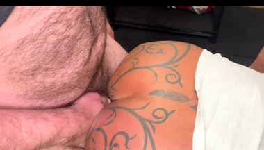Falcon Legend Invites Me Back to His Garage and This Time I Bring My Friend to Share His Muscle Hole.