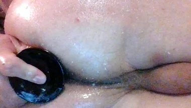 Oiled Sissy Close up Pussy Play Pt 1