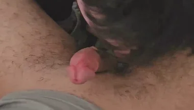 POV - Mutual Blowjob with My Young Straight Turkish Friend Until We Cum After Jerking and Watching Porn