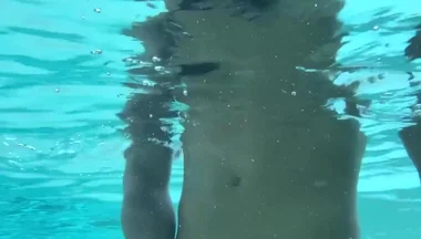 Underwater Cumshot