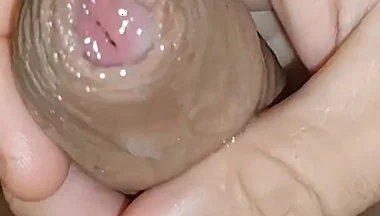 Monstrous Cumshot with More Than Nine Consecutive Shots.