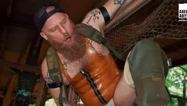 Fellball Take Turns Fisting Deep Into Each Others Wide Asses With Rose Bud And Axel Abysse