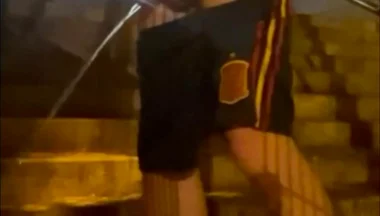 Compilation of Amateur Boys Pissing in the Street