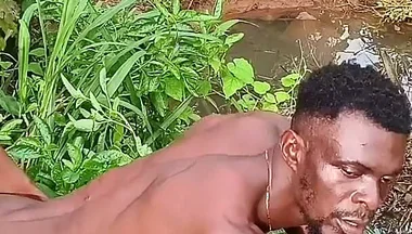 Ebony Ran for His Life After a Merciless Hard Jungle Fuck