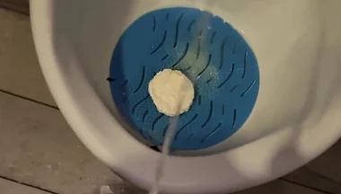 We Love Pissing Together in This Bathroom
