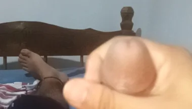 Young Man De-stresses with a in His Room While His Neighbors Talk Part 2
