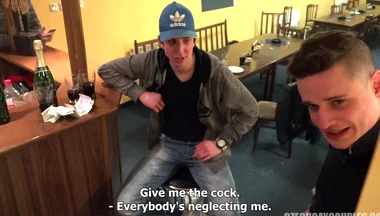Czech Gay Couples 10 Filthy Pub Bang - Straight Boys and a MILF Join for a Wild Gay Bangfest