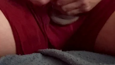 Latino Guy Relaxing and Teasing His Bulge