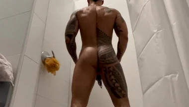 The Gardener Caught Me Jerking off While Playing with My Nips