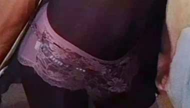 Sissy Femboy Dancing in Lingerie Goes Naked