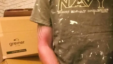 Smoking and Playing with My Big Dick