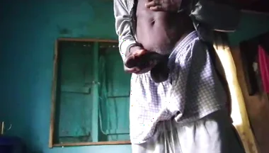 Wanking off Till Cum My Big Black Dick