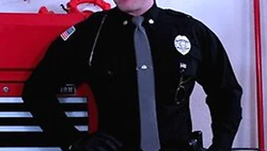 Officer Jack Reed Takes Charge And Owns Your Ass In Full Uniform