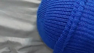 Latin Twink Kneels and Swallows Everything From Muscular Gym Male