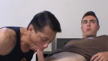 Straight Grady Goes Anal