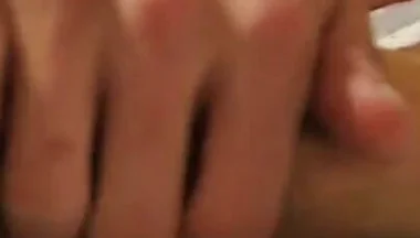 Miguel Jerks His Cock and Sucks His Toes