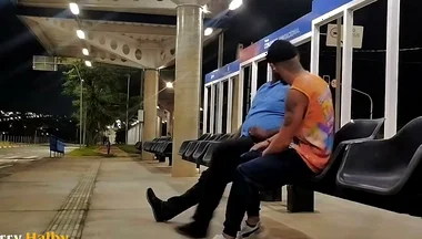I Sucked the Driver's Dick While Waiting for the Bus.