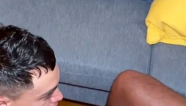 Arab Stepdaddy Using White Trans Pussy