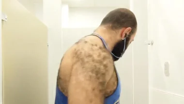 A Satisfying Post Workout Jerk off. Decided to Put My Load Somewhere Special This Time.
