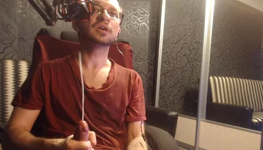 Huge Massive Cumshot and Very Horny Face