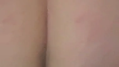 Crossdresser in leggings shows ass.