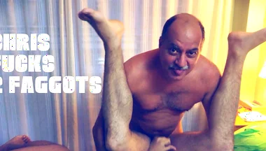 Stepdaddy Chris Barebacks Two Guys