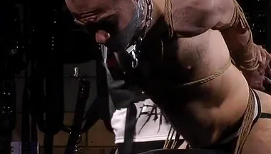 Zeus Bound for Ass Spanking Firm Restraint & Growing Pleasure