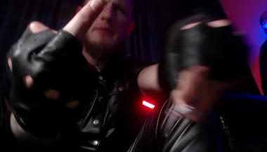Alpha in Leather - Smoking Domination