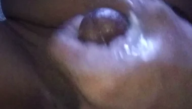 My Wife Is Out so I Make My Curved Cock Satisfied Alone.
