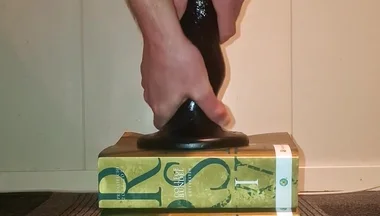 Hot Gay Twink Stretching His Ass and Takes Huge Anal Dildo's